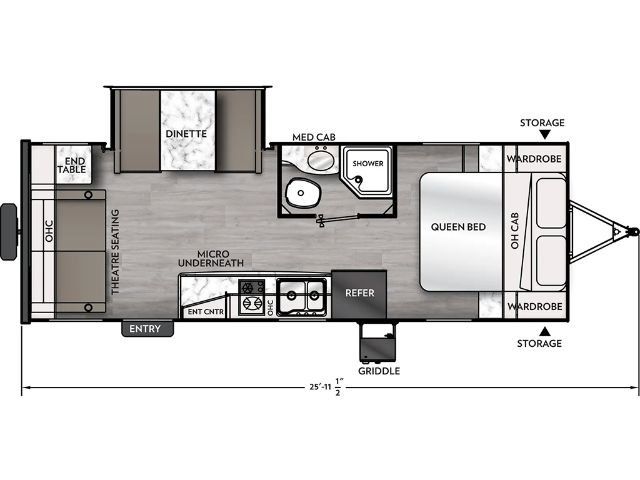 2024 White Coachmen APEX 221RLS Travel Trailer
