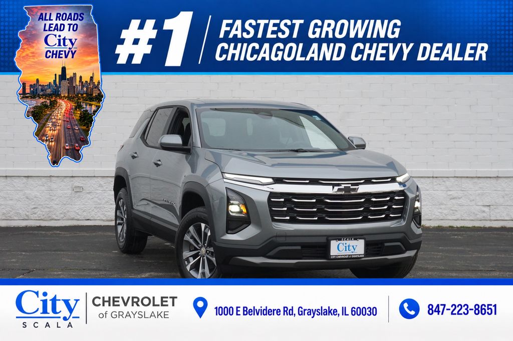 Sterling Gray Metallic 2027 Chevrolet Equinox SUV / Crossover Front-Wheel Drive 8-Speed Automatic