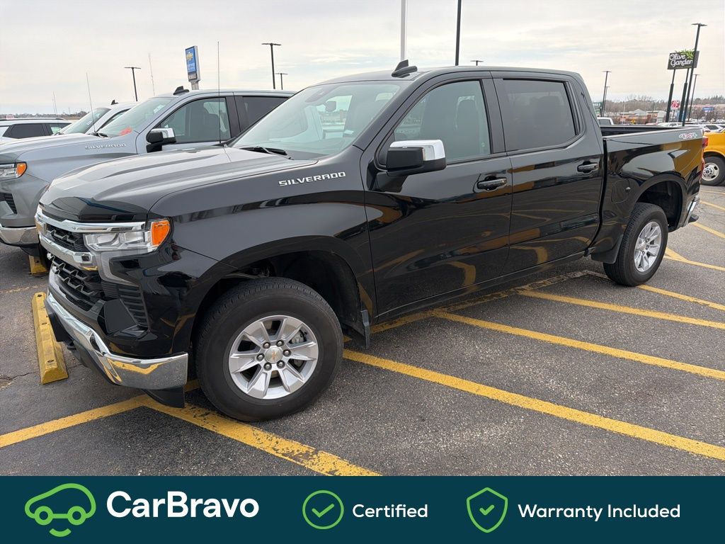 Black 2026 Chevrolet Silverado 1500 Pickup Truck Four-Wheel Drive Automatic
