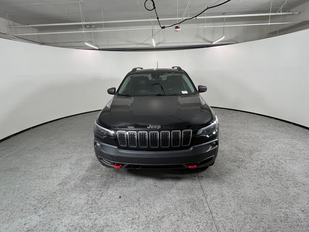 Diamond Black 2021 Jeep Cherokee SUV / Crossover Four-Wheel Drive 9-Speed Automatic