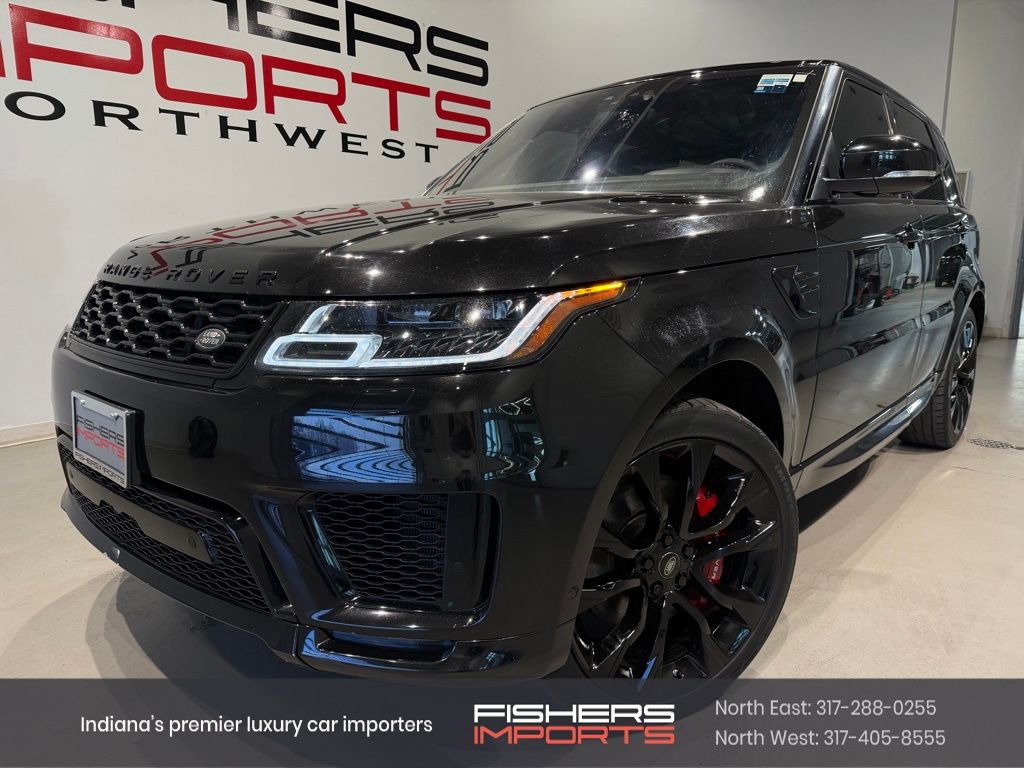 Black 2019 Land Rover Range Rover Sport HST MHEV 4WD SUV / Crossover All-Wheel Drive 8-Speed Automatic