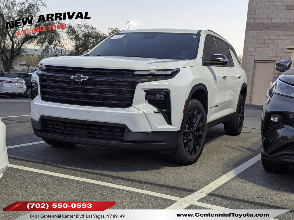Summit White 2025 Chevrolet Traverse LT AWD SUV / Crossover Four-Wheel Drive 8-Speed Automatic