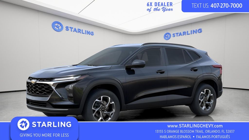 Mosaic Black Metallic 2026 Chevrolet Trax SUV / Crossover Front-Wheel Drive 6-Speed Automatic
