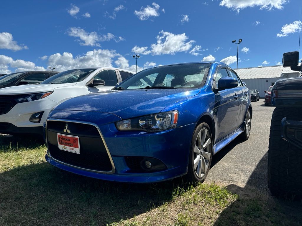 Blue 2015 Mitsubishi Lancer Sedan