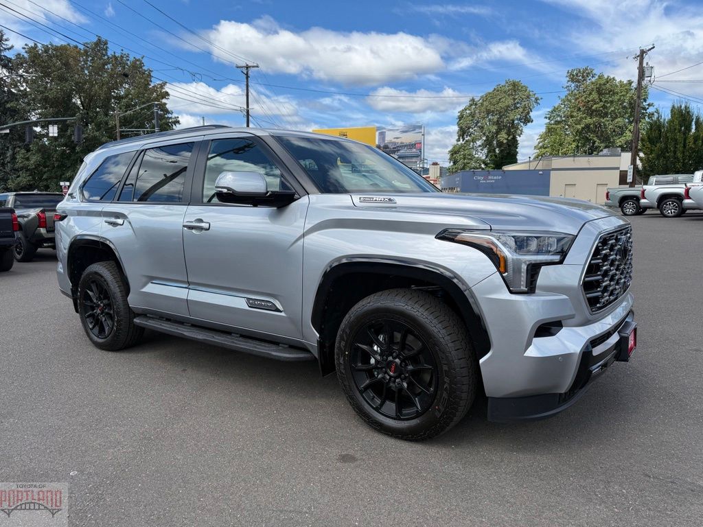 Silver 2026 Toyota Sequoia SUV / Crossover Four-Wheel Drive Automatic