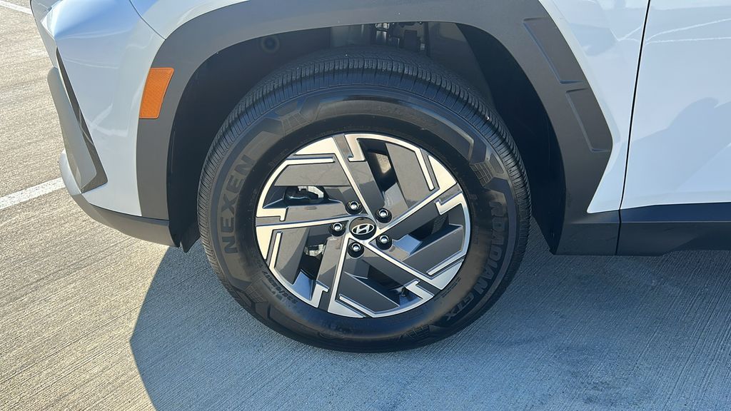 2025 Hyundai Tucson Hybrid Blue White at Baytown Hyundai