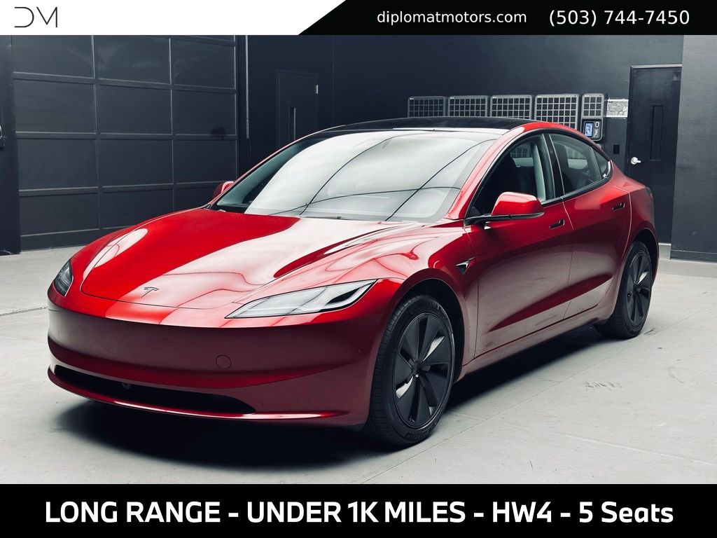 Ultra Red 2026 Tesla Model 3 Sedan  1-Speed Automatic
