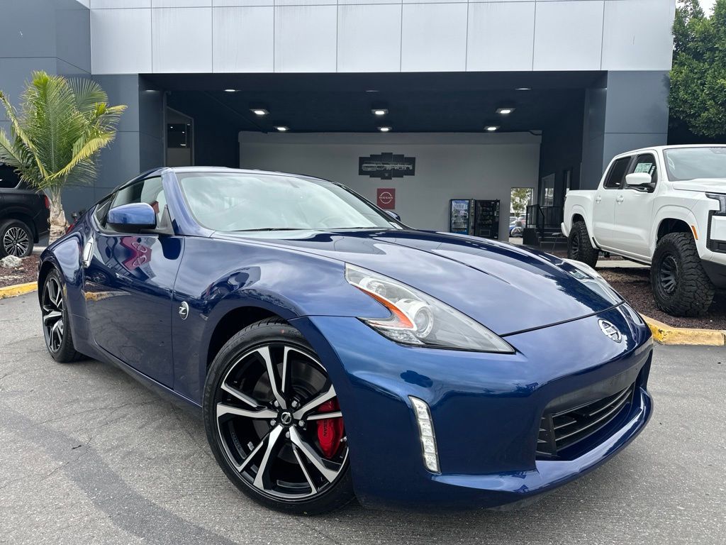 Deep Blue Pearl 2019 Nissan 370Z Coupe Rear-Wheel Drive 7-Speed Automatic