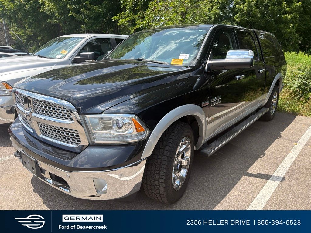 Black Clearcoat 2014 RAM 1500 Pickup Truck Four-Wheel Drive 8-Speed Automatic