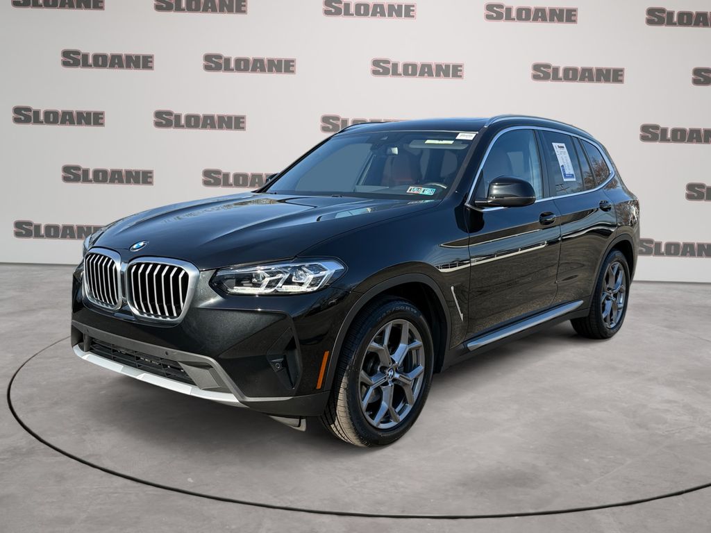 Black Sapphire Metallic 2023 BMW X3 xDrive30i AWD SUV / Crossover All-Wheel Drive 8-Speed Automatic