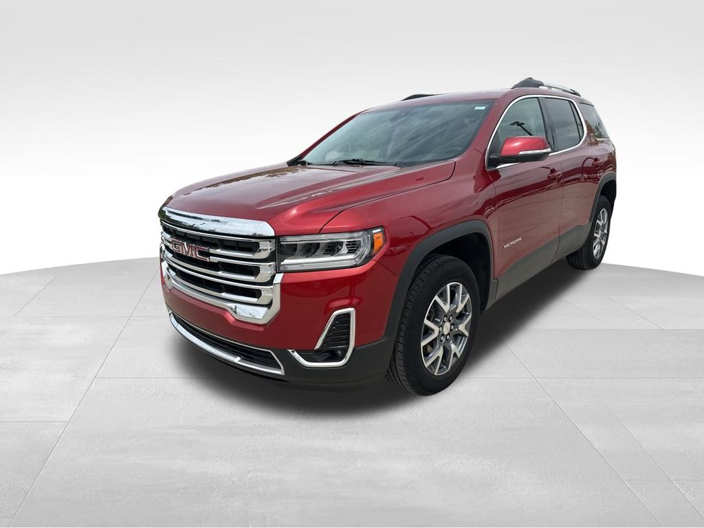 2023 Volcanic Red Tintcoat GMC Acadia SLT FWD SUV