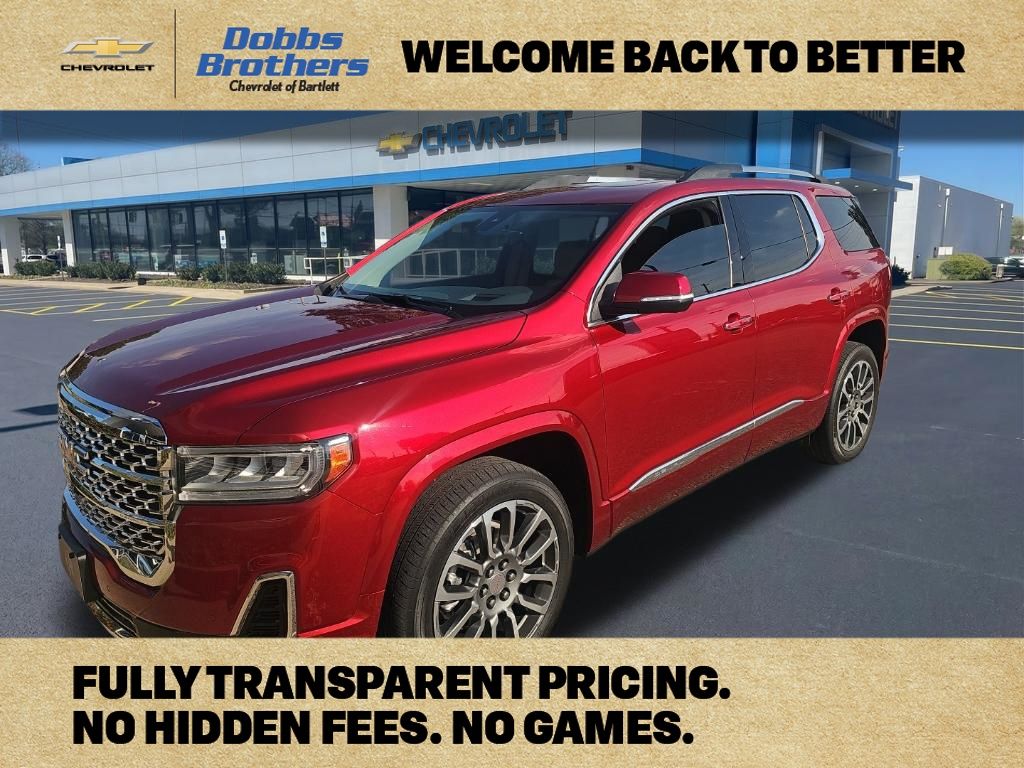 Cayenne Red Tintcoat 2021 GMC Acadia SUV / Crossover Four-Wheel Drive 9-Speed Automatic