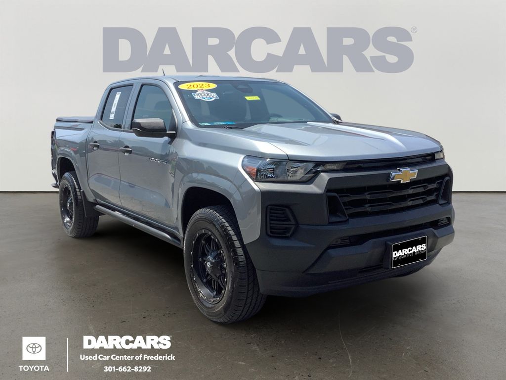 Sterling Gray Metallic 2023 Chevrolet Colorado Pickup Truck 4X2 8-Speed Automatic