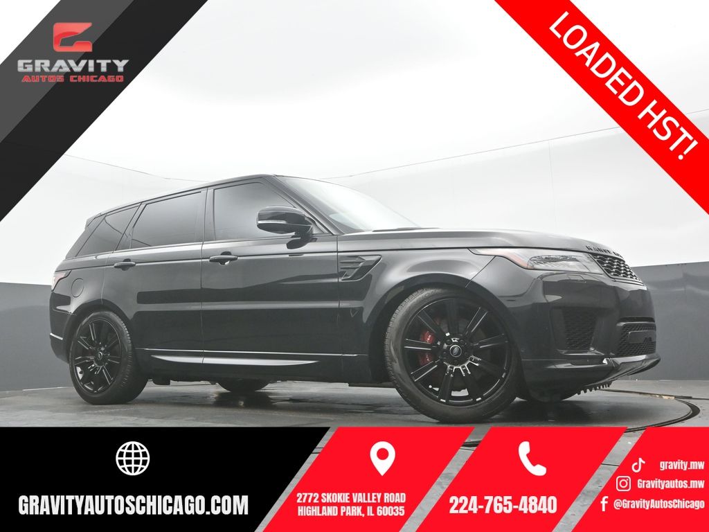 Santorini Black Metallic 2022 Land Rover Range Rover Sport SUV / Crossover All-Wheel Drive 8-Speed Automatic