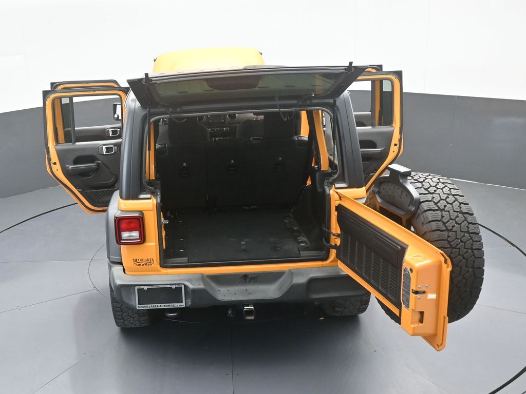 Used 2018 Hellayella Clearcoat Jeep Unlimited Sport S image 68