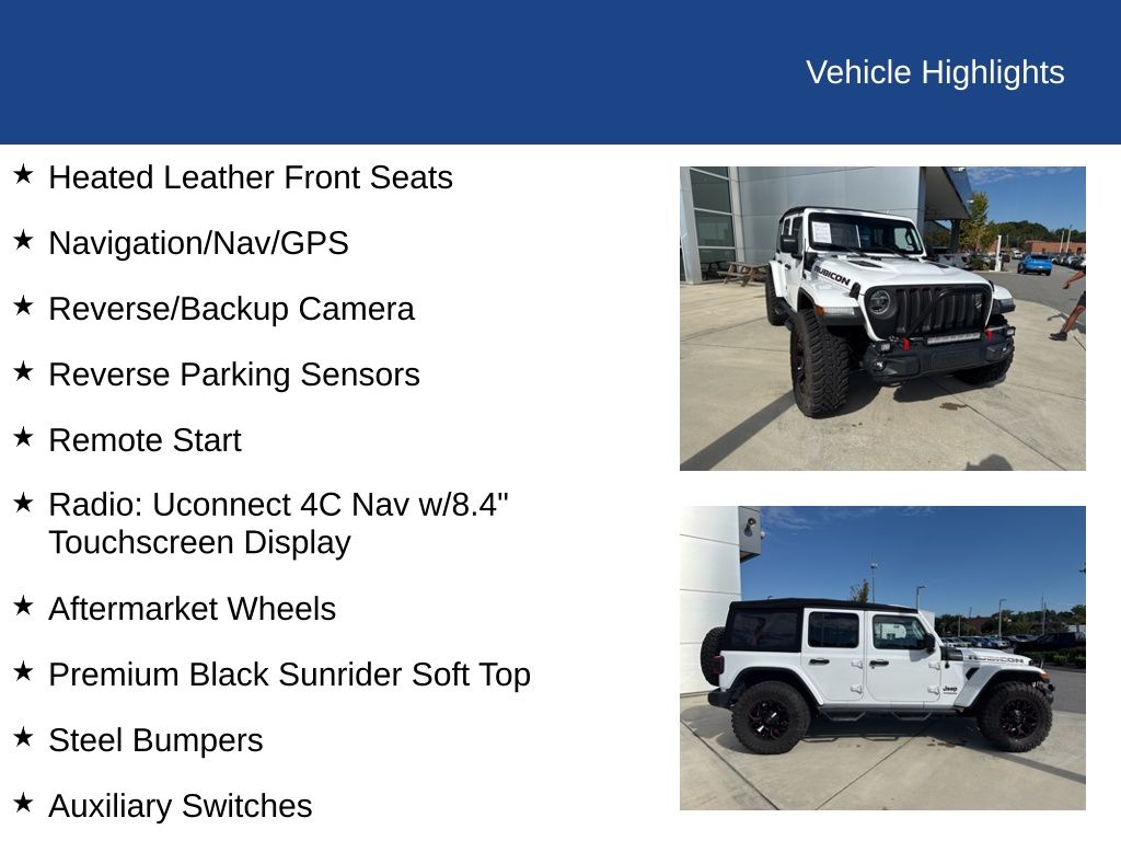 2021 Jeep Wrangler Unlimited Rubicon