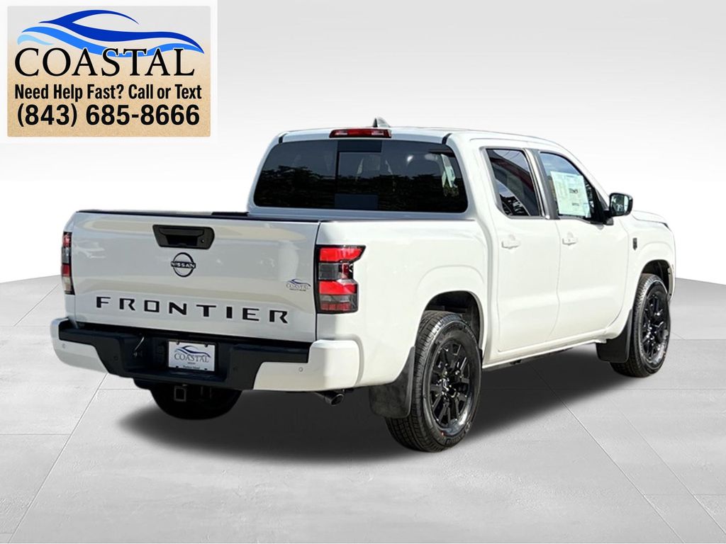 2026 Nissan Frontier SV White at Lugoff Nissan