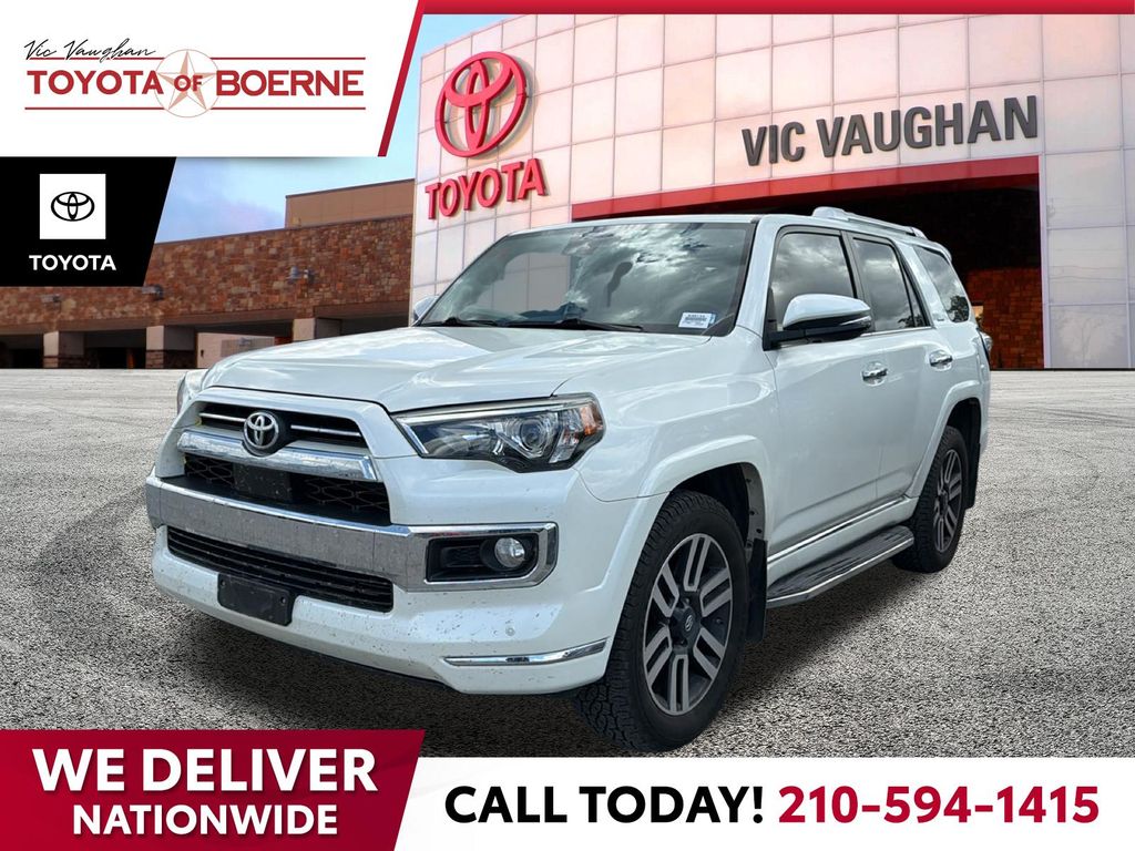 White (Blizzard Pearl) 2020 Toyota 4Runner Limited 4WD SUV / Crossover All-Wheel Drive 5-Speed Automatic Overdrive
