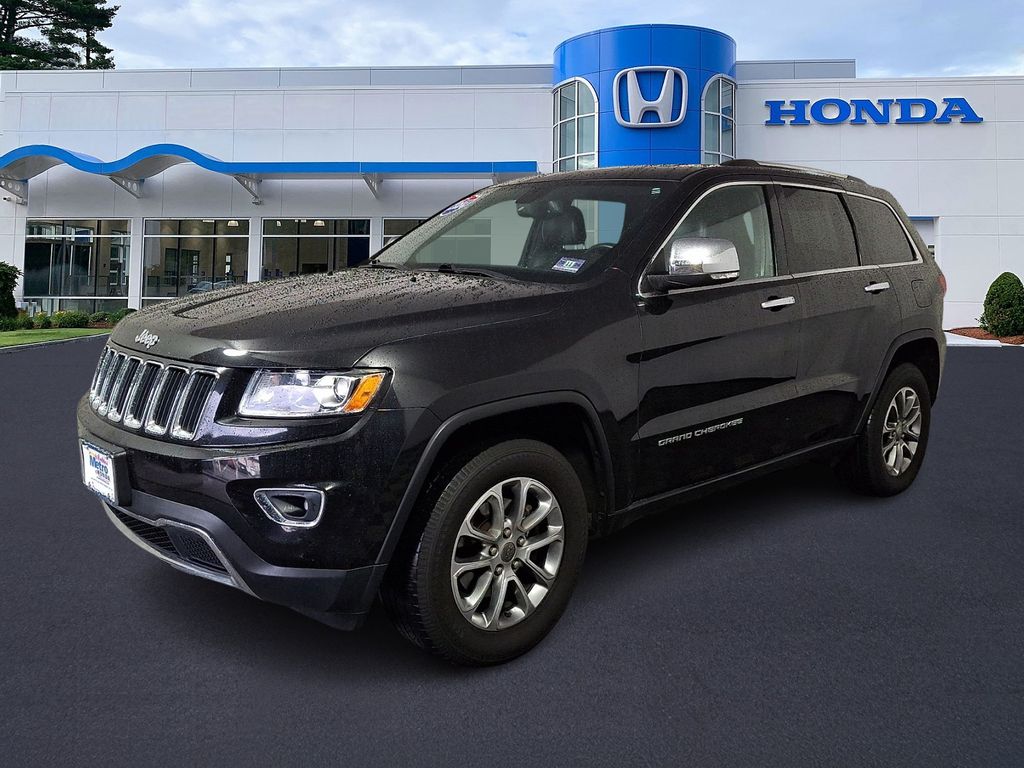 Brilliant Black Crystal Pearlcoat 2014 Jeep Grand Cherokee SUV / Crossover Four-Wheel Drive 8-Speed Automatic