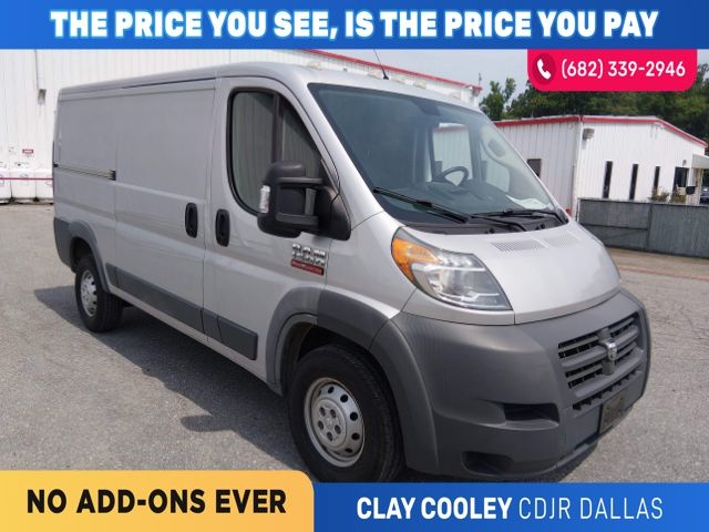 Bright Silver Clearcoat Metallic 2018 RAM ProMaster Van Front-Wheel Drive 6-Speed Automatic
