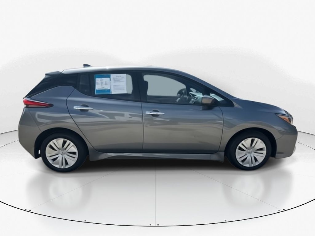 2024 Gun Metallic Nissan LEAF S FWD Hatchback