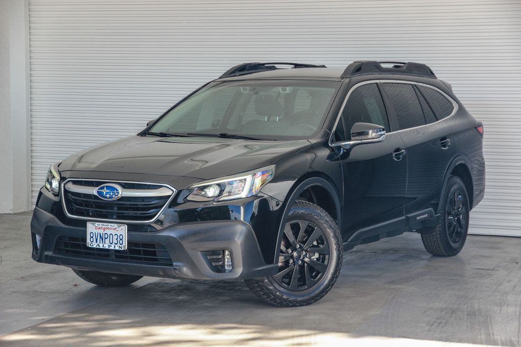 Black 2021 Subaru Outback SUV / Crossover All-Wheel Drive Continuously Variable Transmission