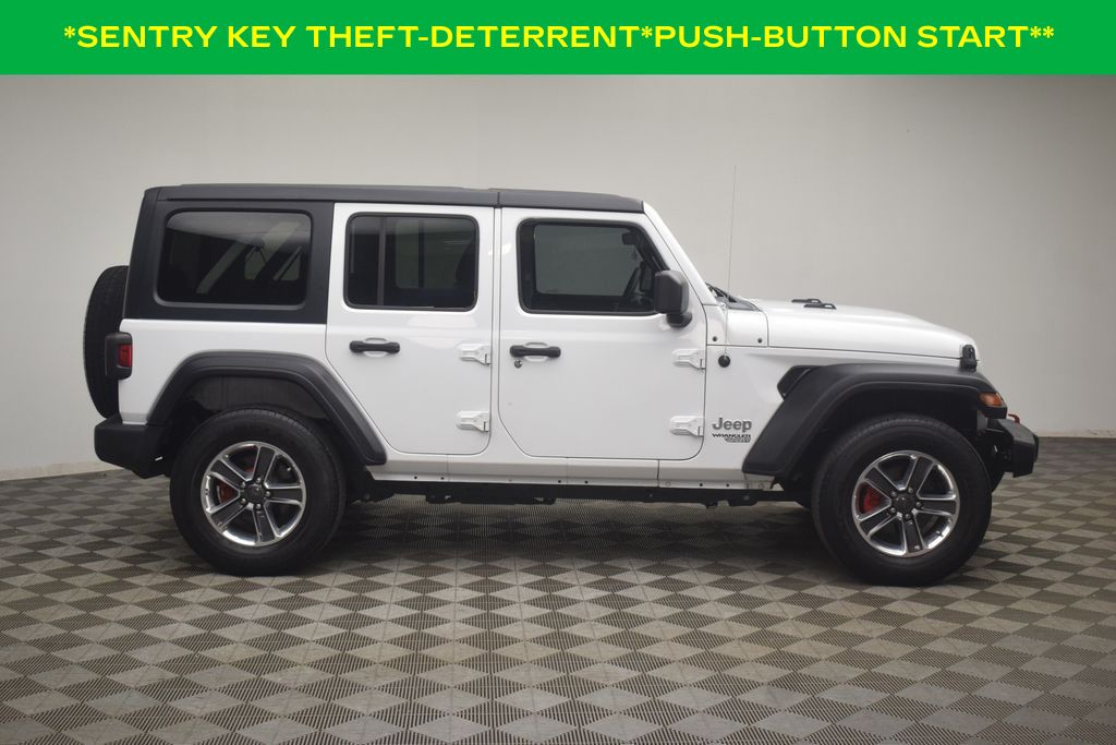used 2021 Jeep Wrangler car, priced at $28,700