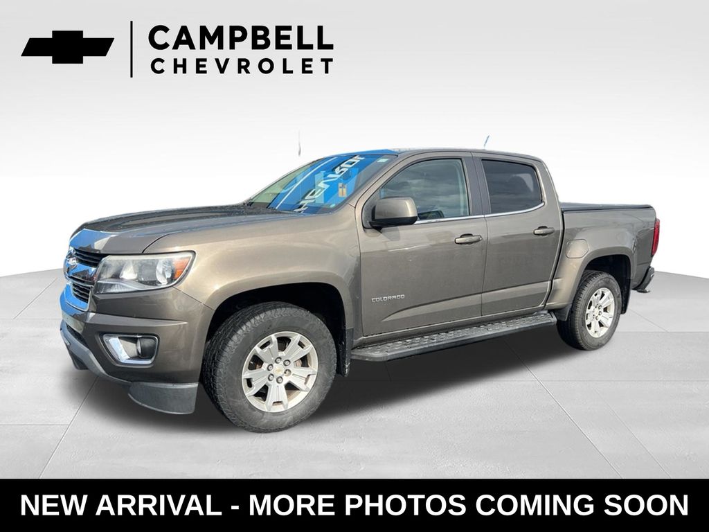 Brownstone Metallic 2015 Chevrolet Colorado LT Crew Cab RWD Pickup Truck 4X2 6-Speed Automatic