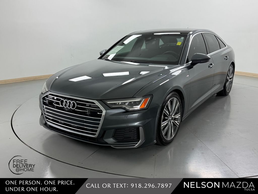 Daytona Gray Pearl 2019 Audi A6 55 TFSI quattro Premium Plus Sedan AWD Sedan All-Wheel Drive 7-Speed Automatic
