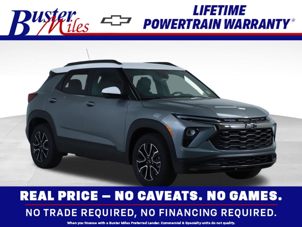 Sterling Gray Metallic 2026 Chevrolet Trailblazer ACTIV FWD SUV / Crossover Front-Wheel Drive Continuously Variable Transmission