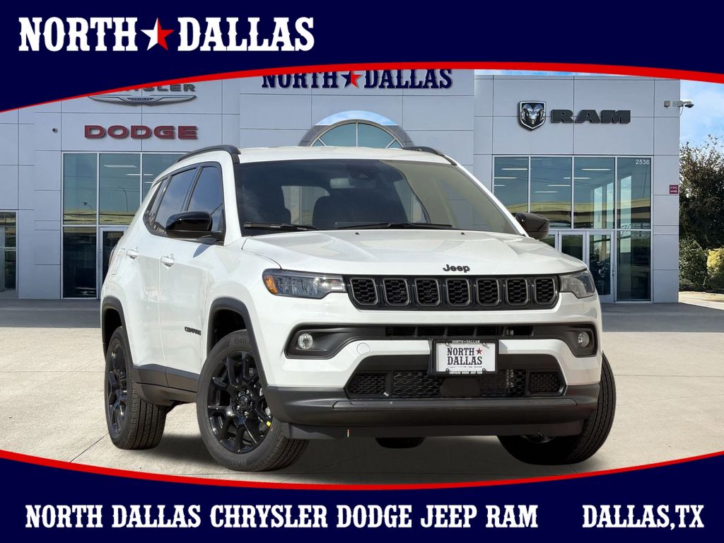 Bright White Clearcoat 2026 Jeep Compass SUV / Crossover Four-Wheel Drive 8-Speed Automatic