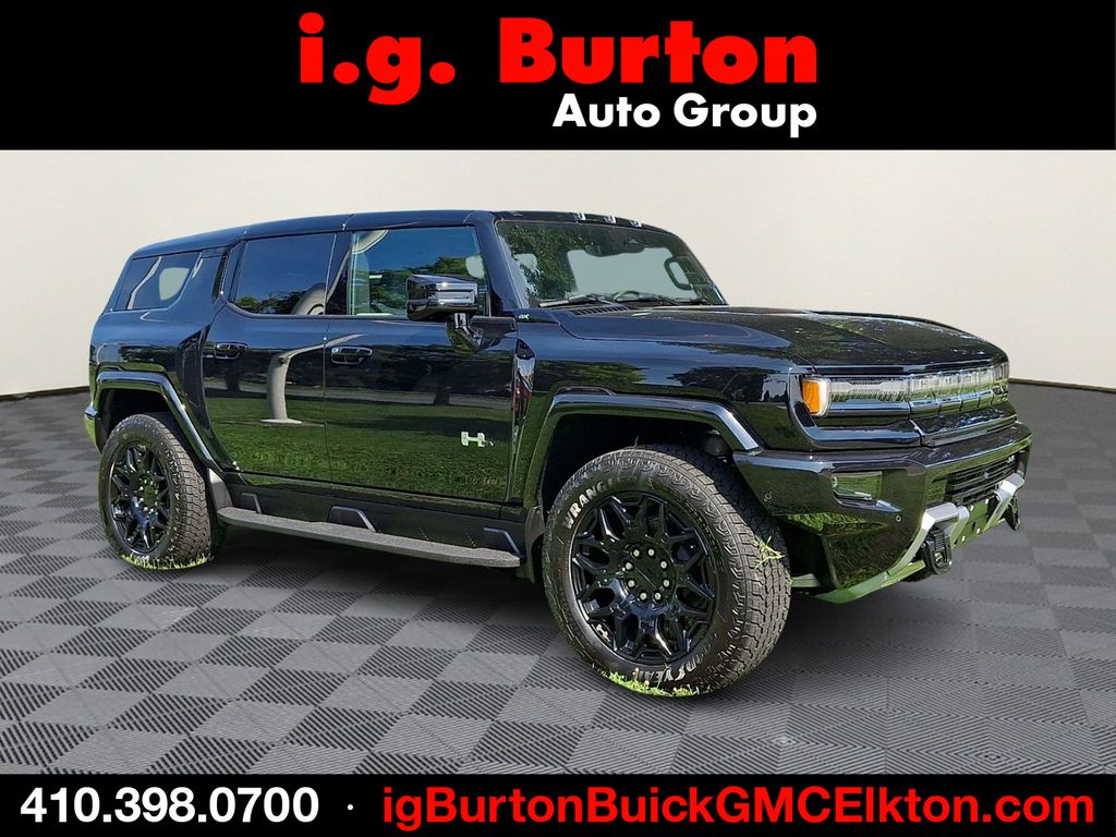 Black 2026 GMC Hummer EV SUV SUV / Crossover All-Wheel Drive 1-Speed Automatic