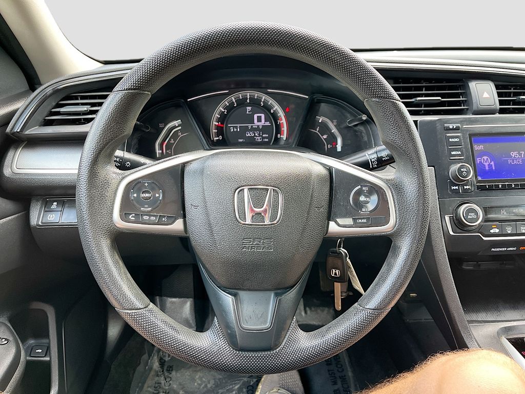 2018 Honda Civic LX Blue at DeMontrond Automotive Group