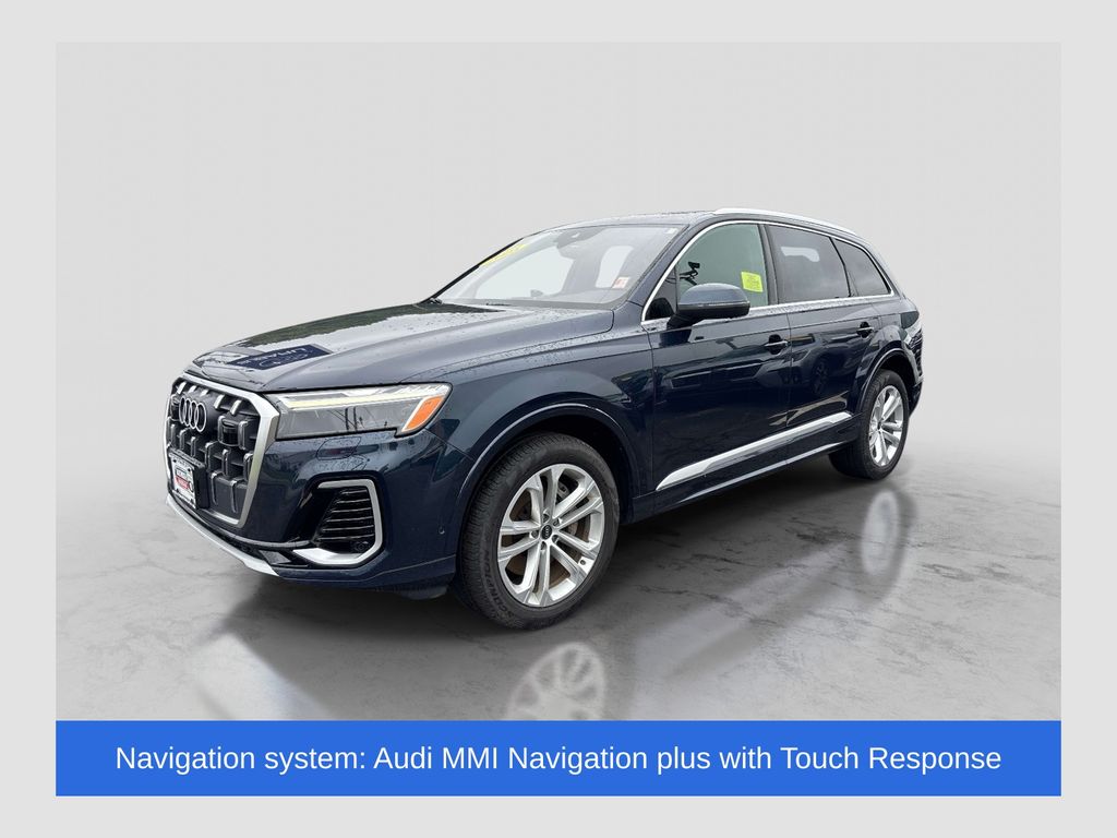 Waitomo Blue Metallic 2025 Audi Q7 SUV / Crossover All-Wheel Drive 8-Speed Automatic