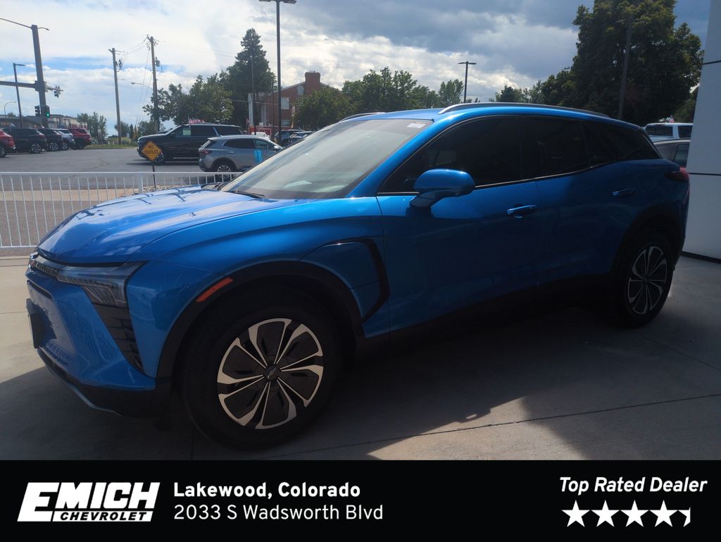 Riptide Blue 2024 Chevrolet Blazer EV SUV / Crossover All-Wheel Drive 1-Speed Automatic