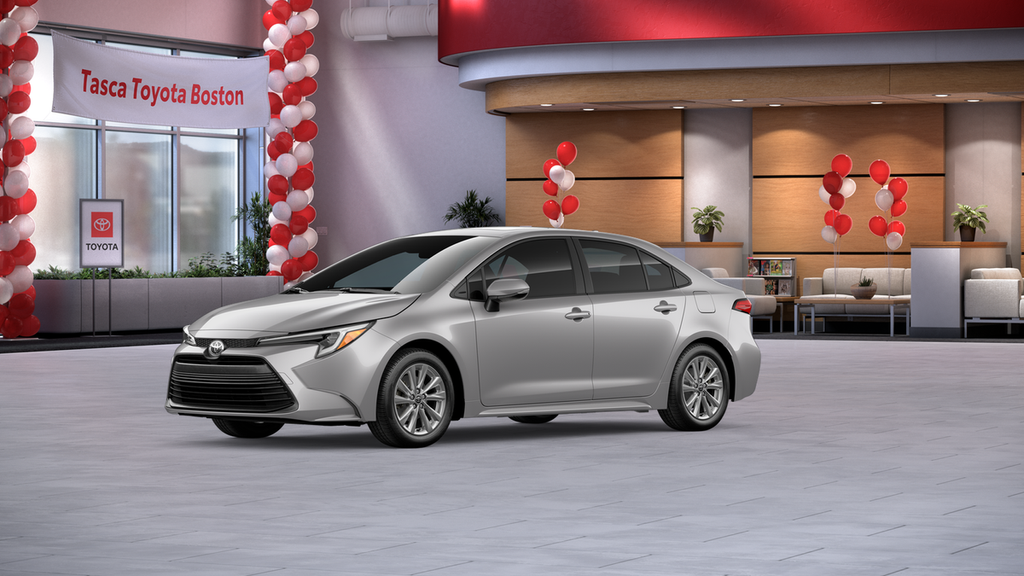 New 2026 Silver Toyota XLE image 2