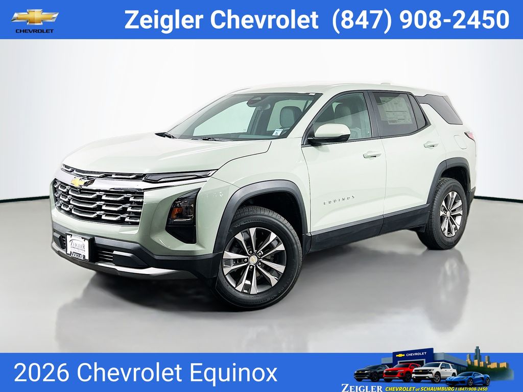 Cacti Green 2026 Chevrolet Equinox LT FWD SUV / Crossover Front-Wheel Drive Continuously Variable Transmission