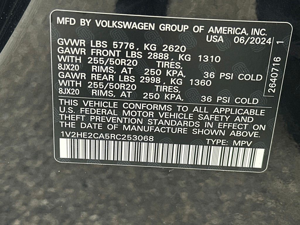 Used 2024 Volkswagen Atlas Cross Sport SUV