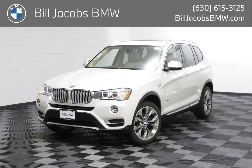 Mineral White Metallic 2016 BMW X3 xDrive28i AWD SUV / Crossover All-Wheel Drive Automatic