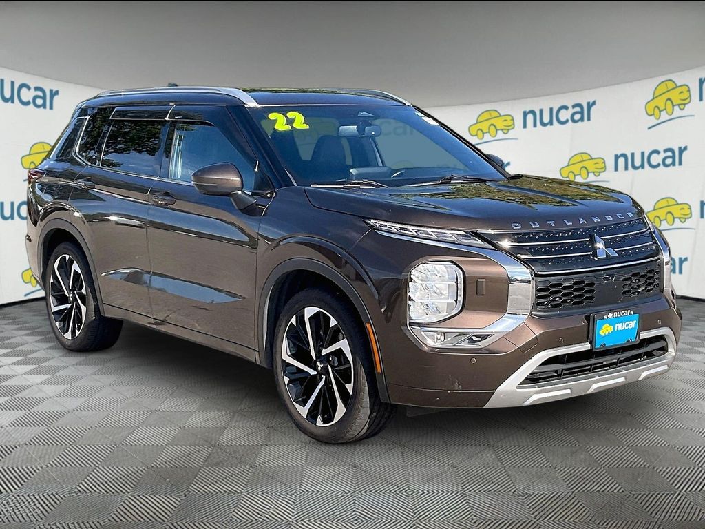 Brown 2022 Mitsubishi Outlander SUV / Crossover All-Wheel Drive Continuously Variable Transmission