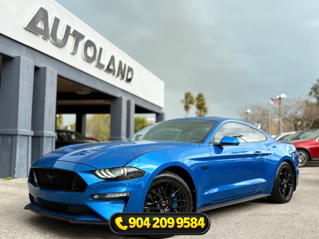 Blue Metallic 2019 Ford Mustang GT Coupe RWD Coupe Rear-Wheel Drive Automatic