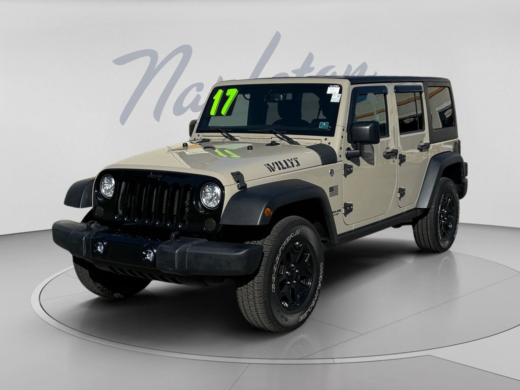 Brown (Gobi Clearcoat) 2017 Jeep Wrangler Unlimited Willys Wheeler 4WD SUV / Crossover Four-Wheel Drive 5-Speed Automatic