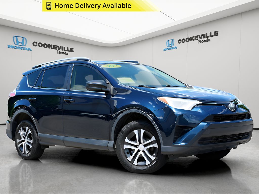 Teal (Galactic Aqua Mica) 2017 Toyota RAV4 LE SUV / Crossover Front-Wheel Drive 6-Speed Automatic