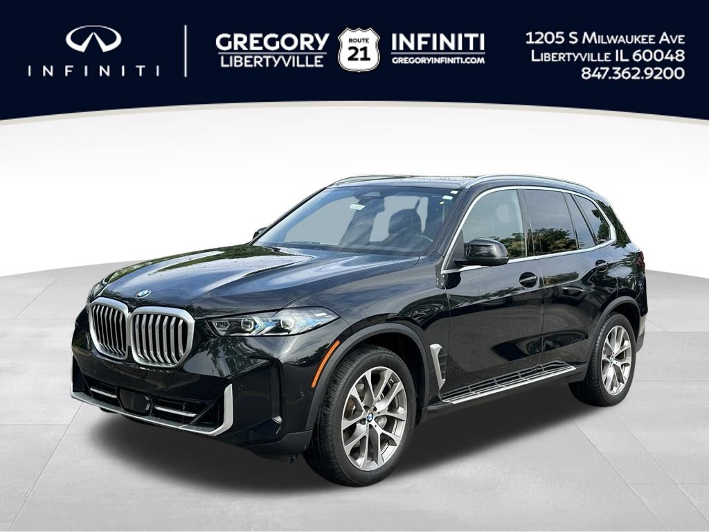 Black Sapphire Metallic 2025 BMW X5 SUV / Crossover All-Wheel Drive 8-Speed Automatic