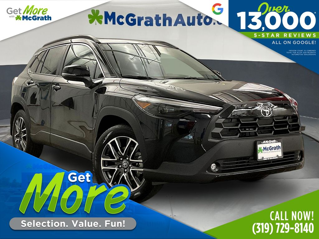Jet Black 2026 Toyota Corolla Cross XLE AWD SUV / Crossover All-Wheel Drive Continuously Variable Transmission