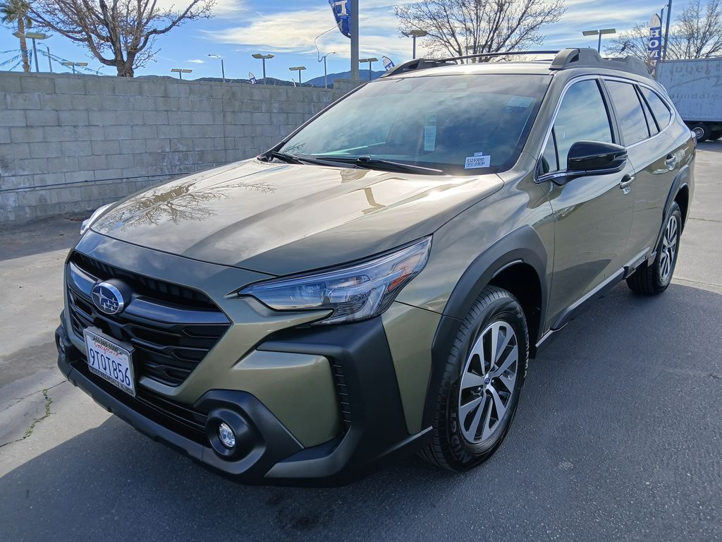 Autumn Green Metallic 2025 Subaru Outback Premium AWD SUV / Crossover All-Wheel Drive Continuously Variable Transmission