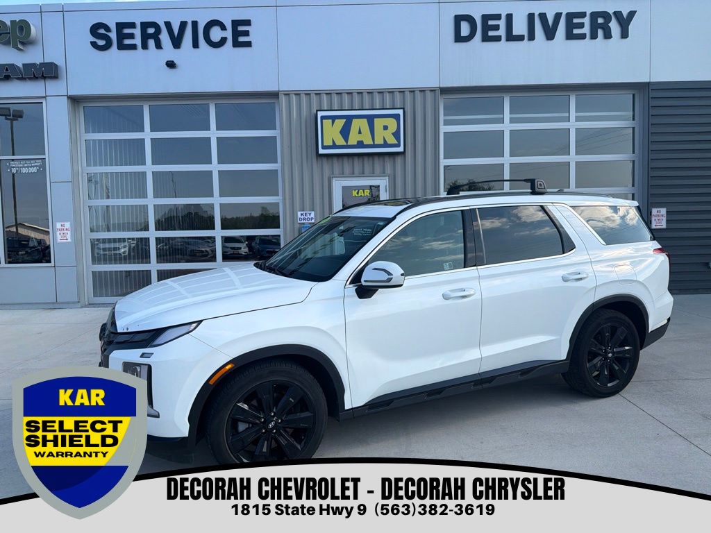Hyper White 2024 Hyundai Palisade SUV / Crossover All-Wheel Drive 8-Speed Automatic