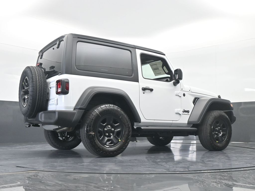 New 2026 bright white clearcoat Jeep Sport image 49