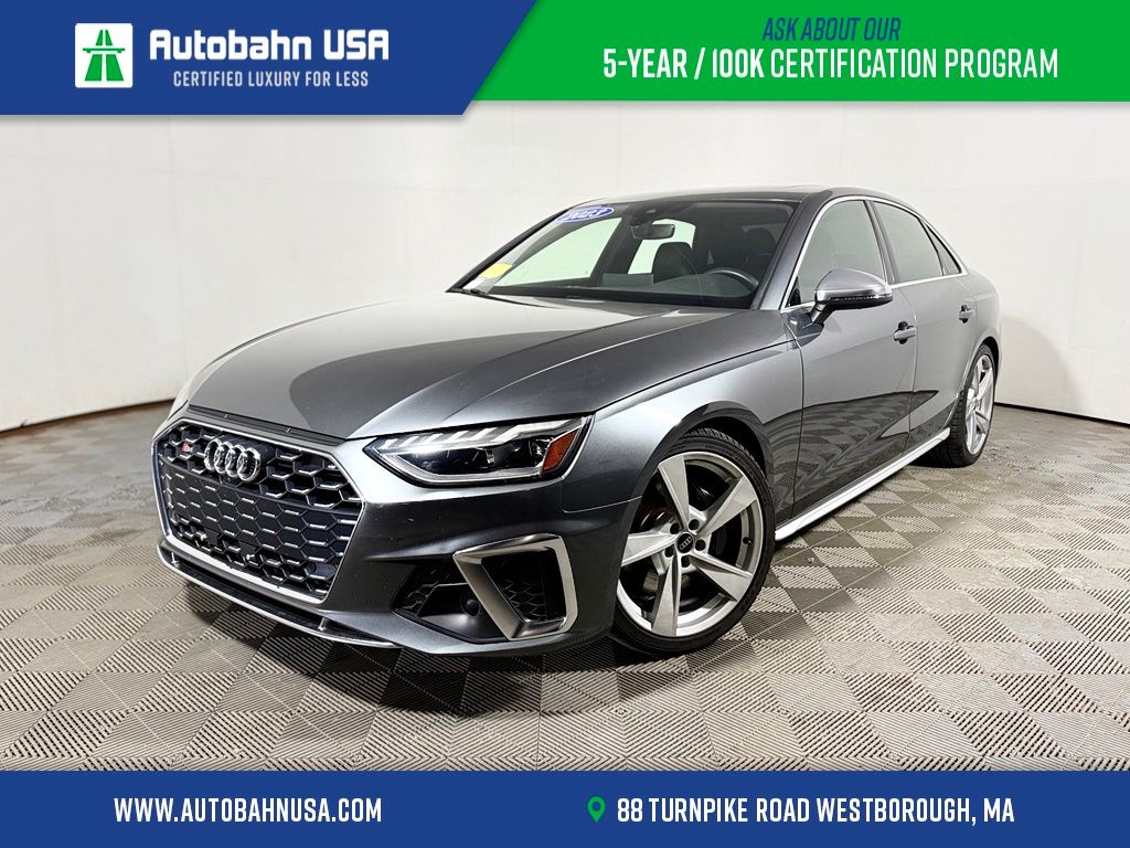 Daytona Gray Pearl 2023 Audi S4 Sedan All-Wheel Drive 8-Speed Automatic