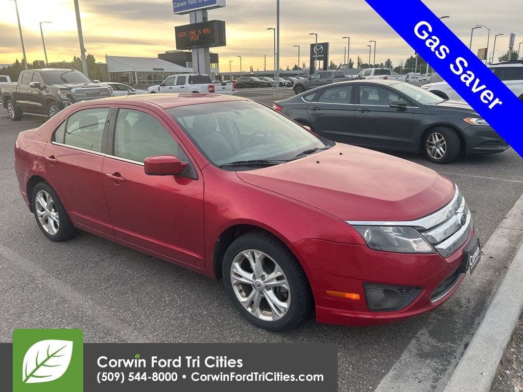 Red Candy Metallic Tinted Clearcoat 2012 Ford Fusion SE Sedan Front-Wheel Drive 6-Speed Automatic